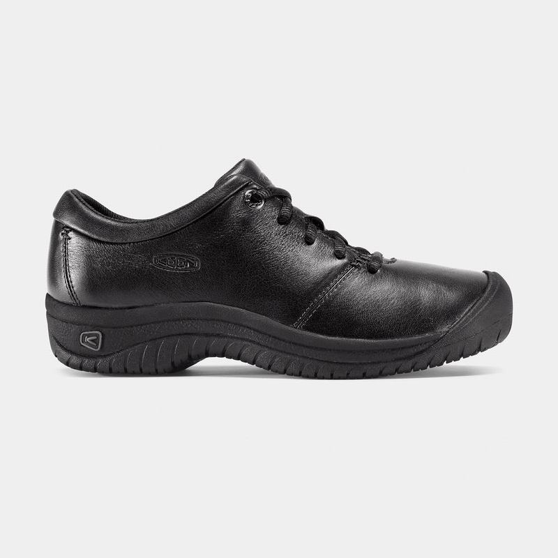 Zapatos De Trabajo Keen Ptc Oxford Para Mujer Negros - Zapatos Keen Mexico (602573-CFK)